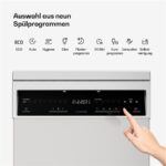 Klarstein VeroSteel – Geschirrspüler, Energieeffizienzklasse B, 45 cm – Bild 4