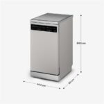 Klarstein VeroSteel – Geschirrspüler, Energieeffizienzklasse B, 45 cm – Bild 8