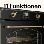 Klarstein Victoria – Einbaubackofen, 76 l, Energieeffizienzklasse A, Pyrolyse – Bild 3