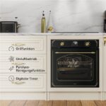 Klarstein Victoria – Einbaubackofen, 76 l, Energieeffizienzklasse A, Pyrolyse – Bild 6