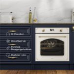 Klarstein Victoria – Einbaubackofen, 76 l, Energieeffizienzklasse A, Pyrolyse (generalüberholt) – Bild 6