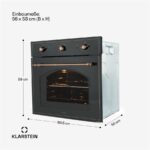 Klarstein Vilhelmine – Backofen, 55 l, Energieeffizienzklasse A – Bild 6