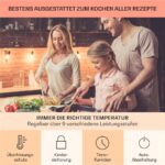 Klarstein Virtuosa EcoAdapt – Induktionskochfeld (autark), 4 Kochzonen, 59 cm – Bild 5