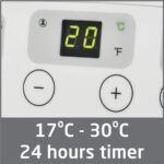 Koenic KAC 12020 WLAN Weiß – Mobiles Klimagerät, 12.000 BTU/h, bis 120 m², Energieeffizienzklasse A – Bild 5