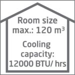 Koenic KAC 12020 WLAN Weiß – Mobiles Klimagerät, 12.000 BTU/h, bis 120 m², Energieeffizienzklasse A – Bild 7