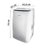 Koenic KAC 12022 WLAN Weiß – Mobiles Klimagerät, 12.000 BTU/h, bis 48 m², Energieeffizienzklasse A – Bild 10