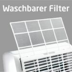 Koenic KAC 12022 WLAN Weiß – Mobiles Klimagerät, 12.000 BTU/h, bis 48 m², Energieeffizienzklasse A – Bild 14