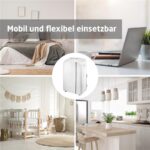 Koenic KAC 9022 W Weiß – Mobiles Klimagerät, 9000 BTU/h, bis 80 m², Energieeffizienzklasse A – Bild 3