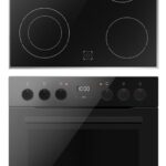 Koenic KBC 2451 A B – Einbauherdset, 77 l, 4 Kochzonen, Energieeffizienzklasse A