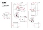 Koenic KBO 111 B A – 70-Liter-Einbau-Elektrobackofen, 70 l, Energieeffizienzklasse A – Bild 3