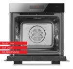 Koenic KBO 611-1 B A1 – Einbaubackofen, 77 l, Energieeffizienzklasse A+ – Bild 6