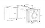 Koenic KBWM 8112 A – Waschmaschine, 8 kg, 1350 U/min, Energieeffizienzklasse A – Bild 3