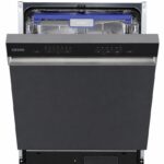 Koenic KDW 6031-2 C BI – Einbau-Geschirrspüler, 14 Maßgedecke, Energieeffizienzklasse C, 60 cm