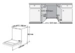 Koenic KDW 6031 A BI – Einbau-Geschirrspüler, 16 Maßgedecke, Energieeffizienzklasse A, 60 cm – Bild 2