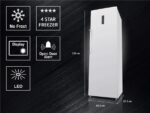 Koenic KFZ 631 D NF W – Standgefrierschrank, 274 l, Energieeffizienzklasse D, No Frost – Bild 2