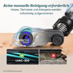 Levoit LVAC-300 Plus bis 150 m² – Akku-Staubsauger, 240 W, 0,75 l Staubbehälter, bis 12 min Laufzeit – Bild 2