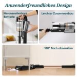 Levoit LVAC-300 Plus bis 150 m² – Akku-Staubsauger, 240 W, 0,75 l Staubbehälter, bis 12 min Laufzeit – Bild 6