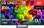 LG 55QNED93B6A – Mini-LED-Fernseher, 55 Zoll, 4K Ultra HD, 120 Hz