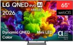 LG 65QNED93B6A – Mini-LED-Fernseher, 65 Zoll, 4K Ultra HD, 120 Hz