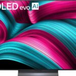LG OLED65C57LA – OLED-Fernseher, 65 Zoll, 4K Ultra HD, 120 Hz