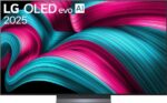 LG OLED65C57LA – OLED-Fernseher, 65 Zoll, 4K Ultra HD, 120 Hz