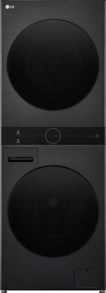 LG WT1210BBF – Wasch/Trocken-Säule, 12 kg, 1350 U/min, Energieeffizienzklasse C