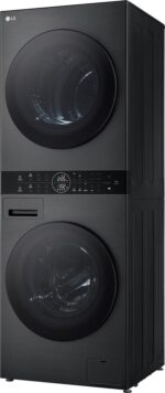 LG WT1210BBF – Wasch/Trocken-Säule, 12 kg, 1350 U/min, Energieeffizienzklasse C – Bild 3