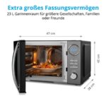 Medion MD 11493 – Mikrowelle, 23 l, 900 W – Bild 7