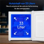 Medion MD 37675 – Mini-Gefrierschrank, 33 l, Energieeffizienzklasse D – Bild 3