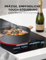 Midea MC-3D3001R212 – Glaskeramik-Kochfeld (autark), 2 Kochzonen, 29 cm – Bild 7