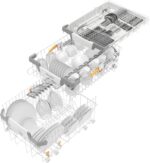 Miele G 5740 SC SL – Geschirrspüler, 9 Maßgedecke, Energieeffizienzklasse C, 45 cm – Bild 5