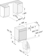 Miele G 7601 SCi AutoDos – Geschirrspüler, 14 Maßgedecke, Energieeffizienzklasse A, 60 cm – Bild 2