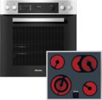 Miele H 2269-1 E EDST+KM 6003 LPT – Einbauherdset, 76 l, 4 Kochzonen, Energieeffizienzklasse A+