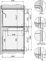Miele H 2269-1 E EDST+KM 6003 LPT – Einbauherdset, 76 l, 4 Kochzonen, Energieeffizienzklasse A+ – Bild 5