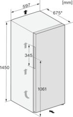 Miele K 4323 DD – Kühlschrank, 298 l, Energieeffizienzklasse D, No Frost – Bild 2