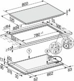 Miele KM 7575 FL – Induktionskochfeld (autark), 6 Kochzonen, 80 cm, 11.000 W – Bild 3