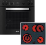Miele TwinSet Comfort – Einbauherdset, 76 l, 4 Kochzonen, Energieeffizienzklasse A+