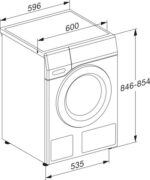 Miele WEB365 WPS PWash&8kg W1 Chrome Edition – Waschmaschine, 8 kg, 1400 U/min, Energieeffizienzklasse A – Bild 9