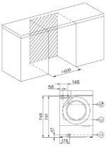 Miele WK720I WPS W2 – Waschmaschine, 9 kg, 1400 U/min, Energieeffizienzklasse A – Bild 7