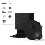 Mova E50 PRO ULTRA BLACK – Saugroboter mit Wischfunktion, Lasernavigation