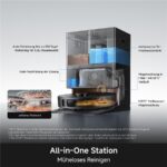 Mova E50 PRO ULTRA BLACK – Saugroboter mit Wischfunktion, Lasernavigation – Bild 4