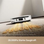 Mova S70 ROLLER WHITE – Saugroboter mit Wischfunktion, bis 205 min Laufzeit, Lasernavigation – Bild 9