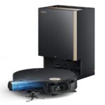 Mova S70 ULTRA ROLLER BLACK – Saugroboter mit Wischfunktion, Lasernavigation