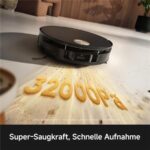Mova S70 ULTRA ROLLER BLACK – Saugroboter mit Wischfunktion, Lasernavigation – Bild 4