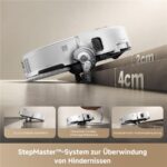 Mova V50 Ultra Complete White – Saugroboter mit Wischfunktion, bis 260 min Laufzeit, Lasernavigation – Bild 6