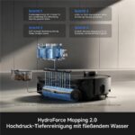 Mova Z70 Ultra Roller Complete – Saugroboter mit Wischfunktion, bis 225 min Laufzeit, Lasernavigation – Bild 3