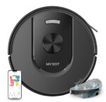 Mybot X10 – Saugroboter mit Wischfunktion, bis 150 min Laufzeit, Lasernavigation