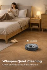 Mybot X10 PRO – Saugroboter mit Wischfunktion, bis 150 min Laufzeit, Lasernavigation – Bild 9