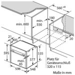 Neff B54CR71N2 – Backofen, 71 l, Energieeffizienzklasse A+, Pyrolyse – Bild 2