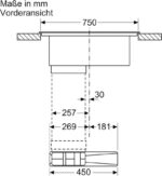 Neff V 58 NBS 1 L 0 – Induktionskochfeld (autark), 4 Kochzonen, 7400 W (generalüberholt) – Bild 10